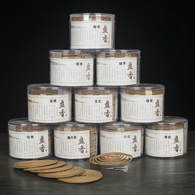 Coil Incense 48pcs Sandalwood Agarwood Aromatherapy