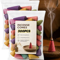 Scented Incense Cones Natural Aroma Anxiety Relief Fragrance Incense Cone Bedroom Meditation Backflow Sandalwood Relaxation Bulk