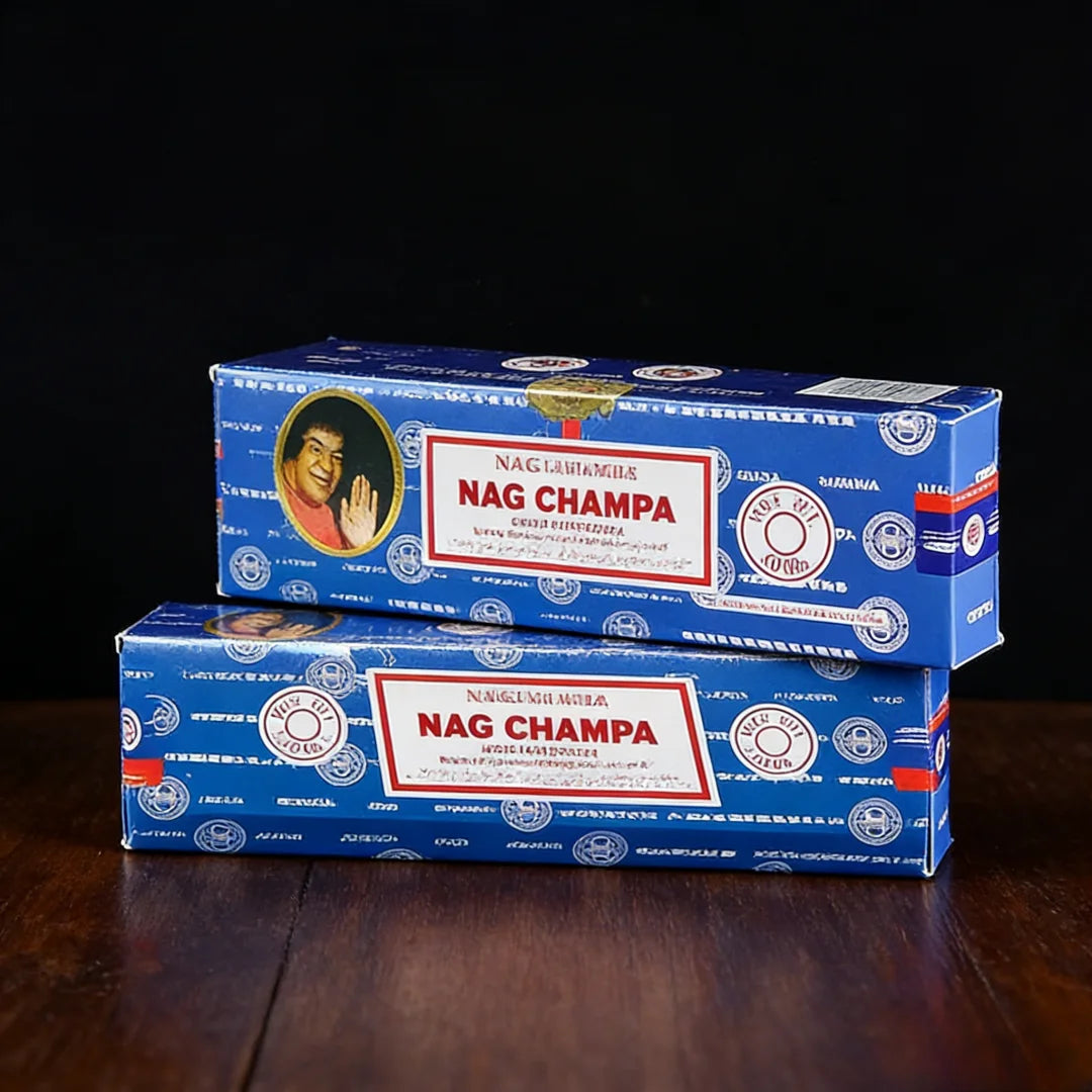 Incense Satya Palo Santo-complete box (12 packs x 15g) Original package Home Fragrance NAGCHAMPA California white sag Incense