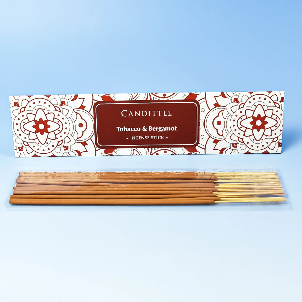 Tobacco Bergamot Incense Sticks for Home Aroma