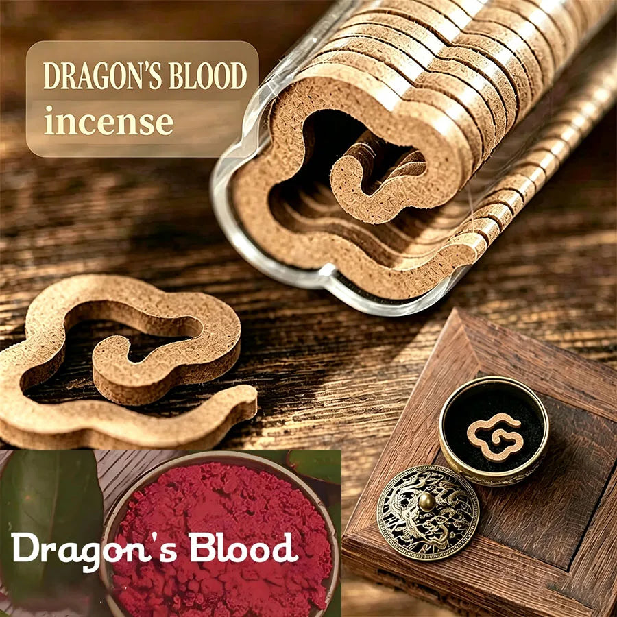 1 jar contains approximately 40-42 cloud-shaped incense sheets paired with a mini dragon and phoenix incense burner. There are over 30 floral and woody incense scents to choose from, including sandalwood, agarwood, lav