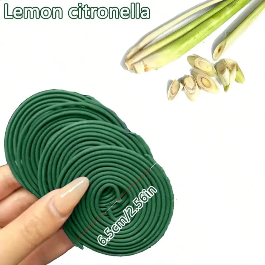 48pcs Scented with - Natural Lemongrass Fragrance for Outdoor, Swimming Pool Side, Courtyard, Porch, Deck, Camping and Hiking