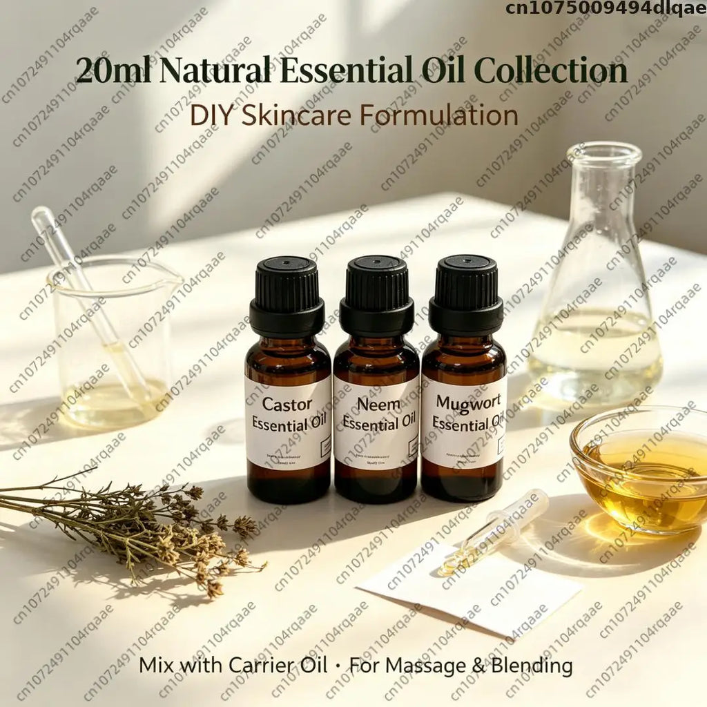 20ml Natural Oud Mugwort Plant Scent Oil Home Incense Supply For Indoor Atmosphere & Diy Fragrance Craft
