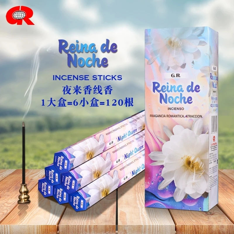 20 Sticks India Palo Santo Incense Sandalwood Household Bedroom Toilet Agarwood Tibetan Line Aromatherapy Incense Sticks