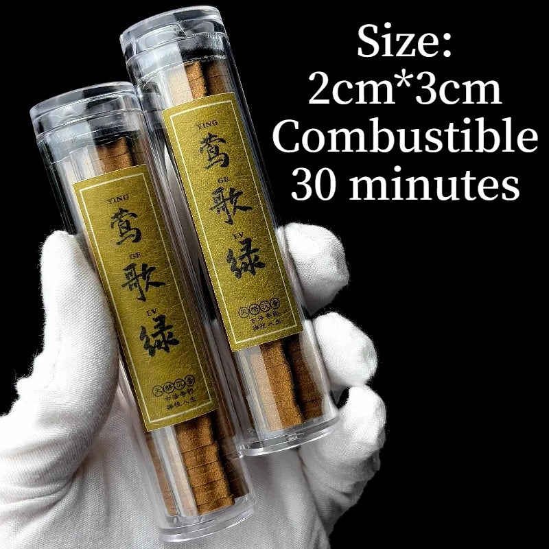 Agarwood Non-stick Small Good Luck Cloud High-end Incense Coil Household Tea House Invigorating Spirit Soothing Mind Praying