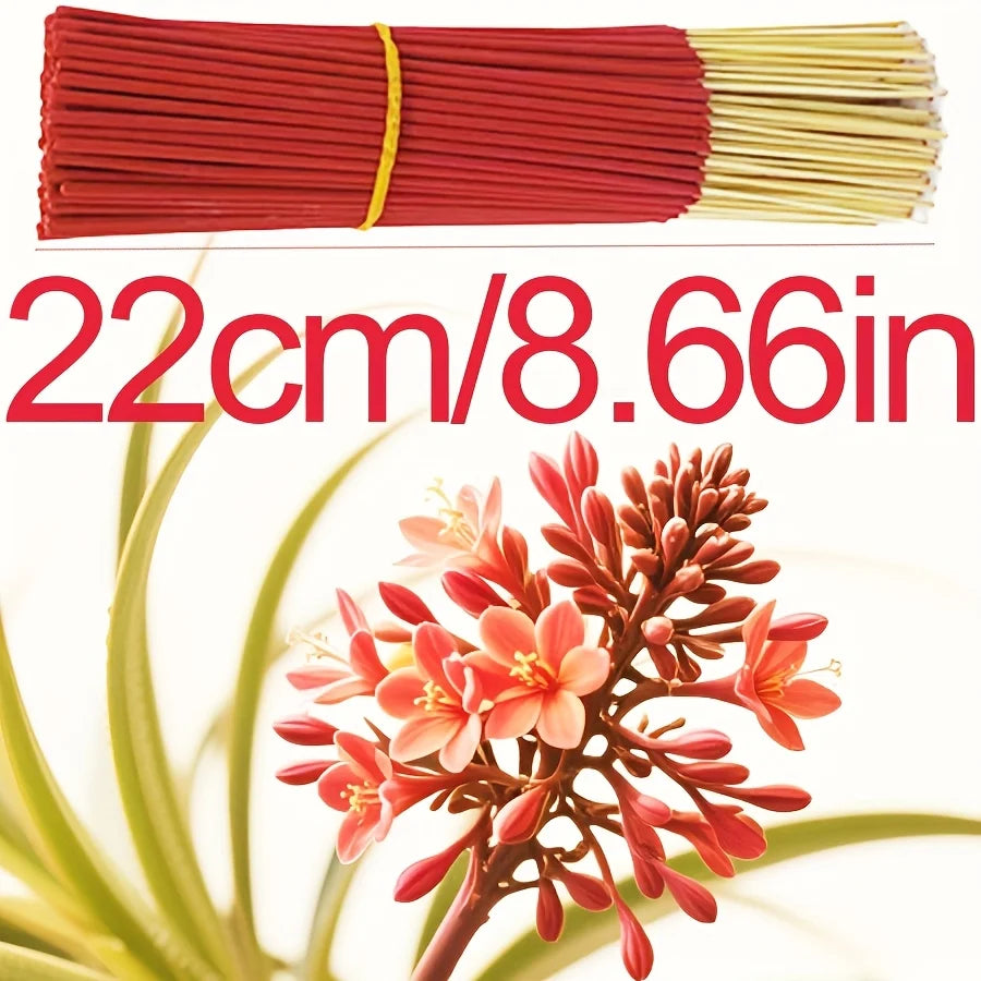 111 Sticks, Handcrafted Incense with Dragon Blood Tree Essence, Creating a Deep, Meditative Atmosphere, Leaving Behind a Sense of Zen, Aiding in Meditation and Contemplation, and Enhancing the Mysterious Oriental Fragrance of the Space