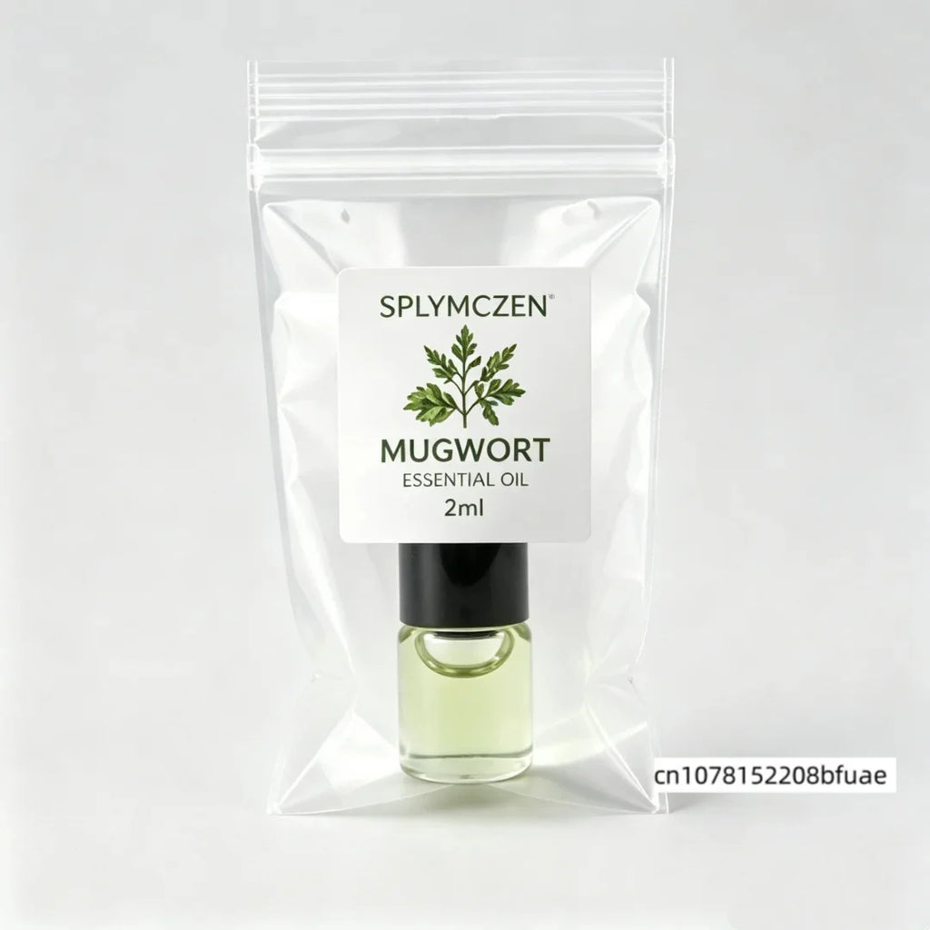 SPLYMCZEN Mini Botanical Essential Oil Collection 2ml Agarwood Neem Blue Lotus Mugwort Aromatic Oil for DIY Soap Candle Making