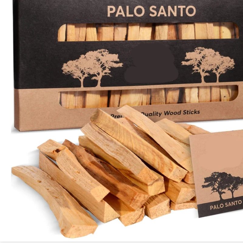 10/1pcs Palo Santo Natural Incense Sticks Wooden Smudging Stick for Indoor Purifying Yoga Healing Aromatherapy Burn Wooden Strip