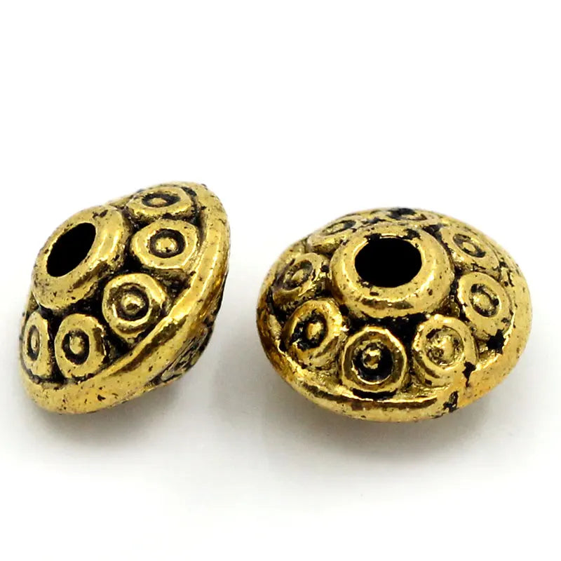 Vintage Metal Beads 30/70/100/200pcs DIY Jewelry