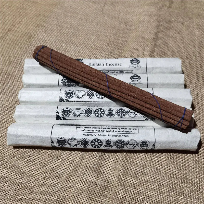 Nepal Himalayan Tibetan Incense Natural Plant Incense Handmade Line Incense DIY Household Indoor Incense Yoga Meditation Calm