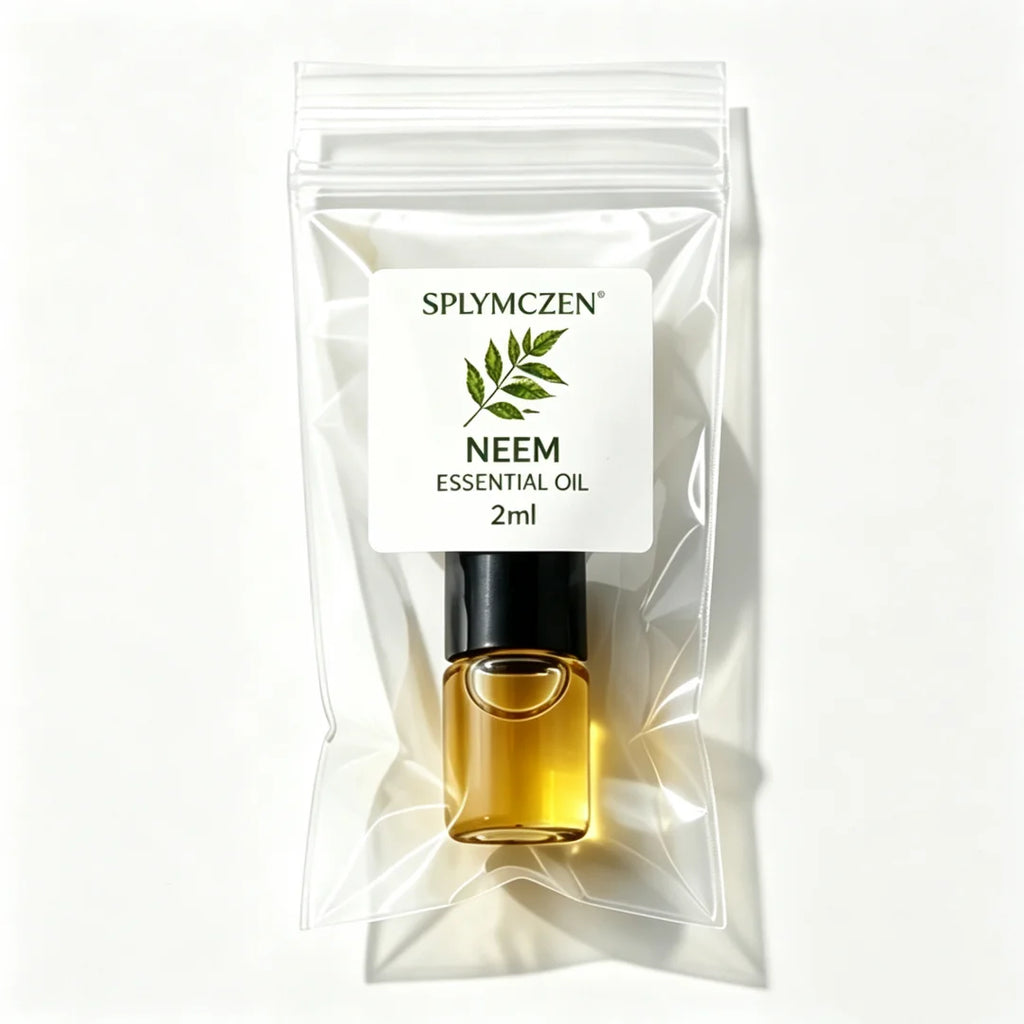 SPLYMCZEN Mini Botanical Essential Oil Collection 2ml Agarwood Neem Blue Lotus Mugwort Aromatic Oil for DIY Soap Candle Making