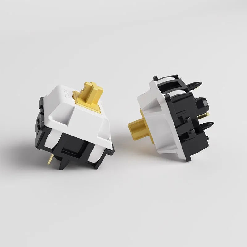 Akko Penguin Switch 5 Pin 50gf Tactile Silent Switch Compatible with MX Mechanical Keyboard (45pcs)