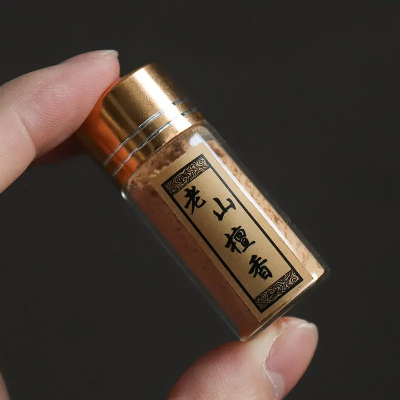 Laoshan Sandalwood Agarwood Red Cypress Incense Powder Invigorating Spirit Soothing Mind Purifying Air Household Tea House Home