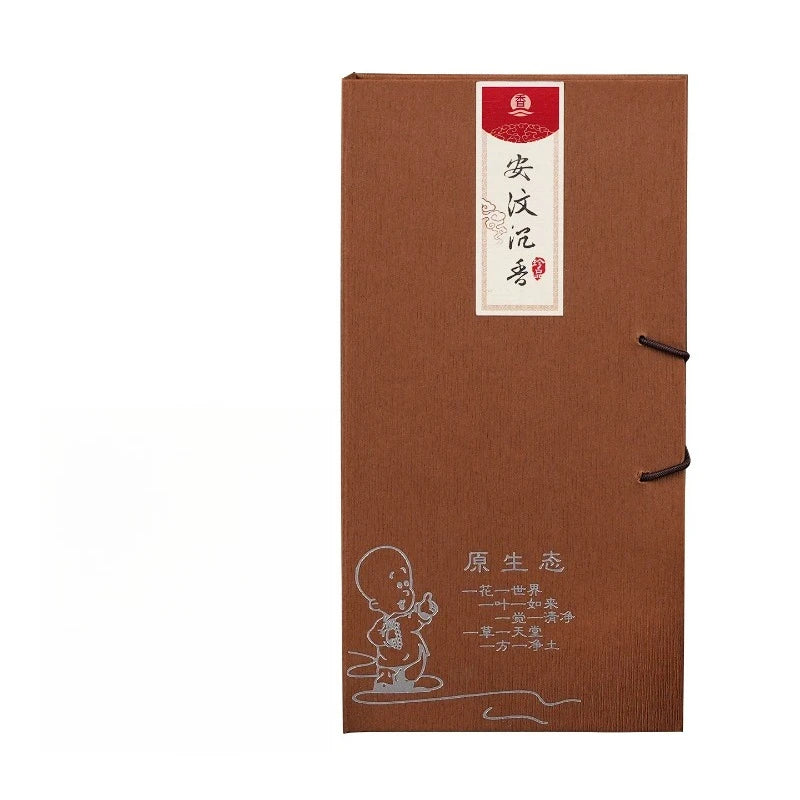 4-Hour Indonesian Agarwood Incense Coil Household Indoor Gift Box Temple Worship Study Rooms Office Calms Mind Promotes Sleep