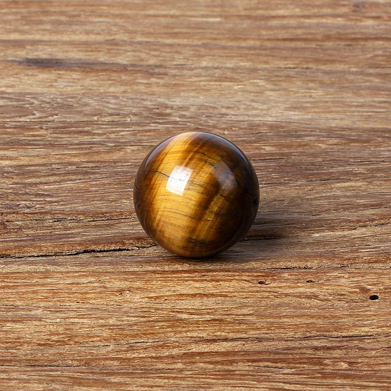 4-20mm Natural Yellow Tiger Eye Beads 5A+ Round Loose Spacer for DIY Bracelet Jewelry Making Accessories Pack of 5