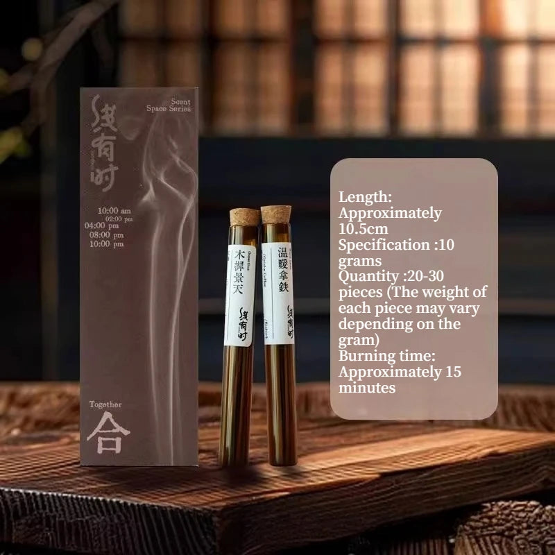 Handmade Natural Tasting Agarwood Incense Sticks/Household Tea House Hotel Purifying Air Soothing Mind Pray Blessings Joss Stick