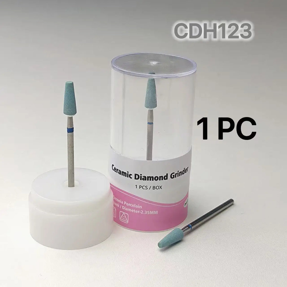 Diamond  Polishing Stone Grinder 2.35mm Shank Coarse Grit Polishing Head for Finshing