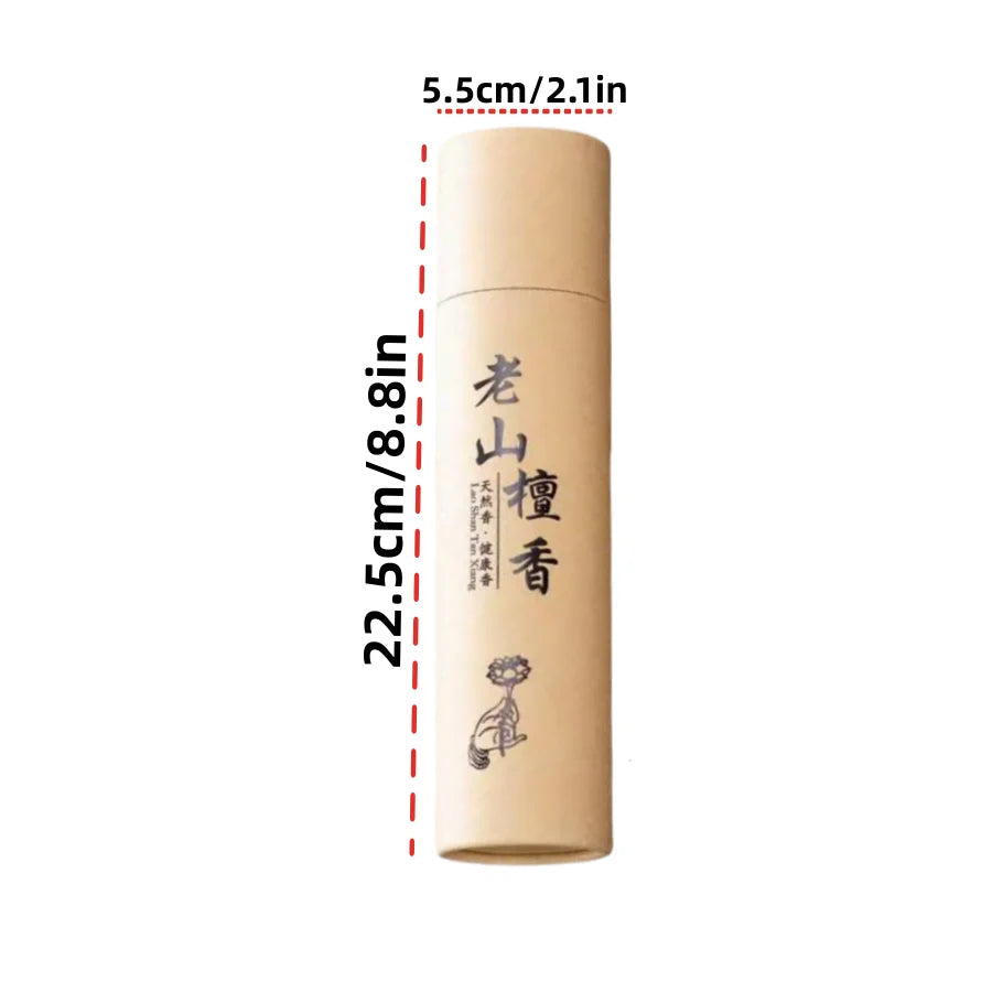 400Pcs Natural Sandalwood Sticks Home Incense Sticks Blessing Ceremony Prayer Buddha Incense Wormwood Sandalwood Agarwood