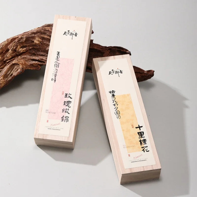 Handmade Thread Fragrance Incense Stick Agarwood Incense Rose Incense Osmanthus Stick Incense Home Use