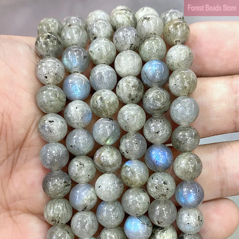 Natural stone Beads Blue Tiger Eye Round Loose Beads Diy Charm Bracelet Earrings for Jewelry Making 15" Strand 4/6/8/10/12/14mm