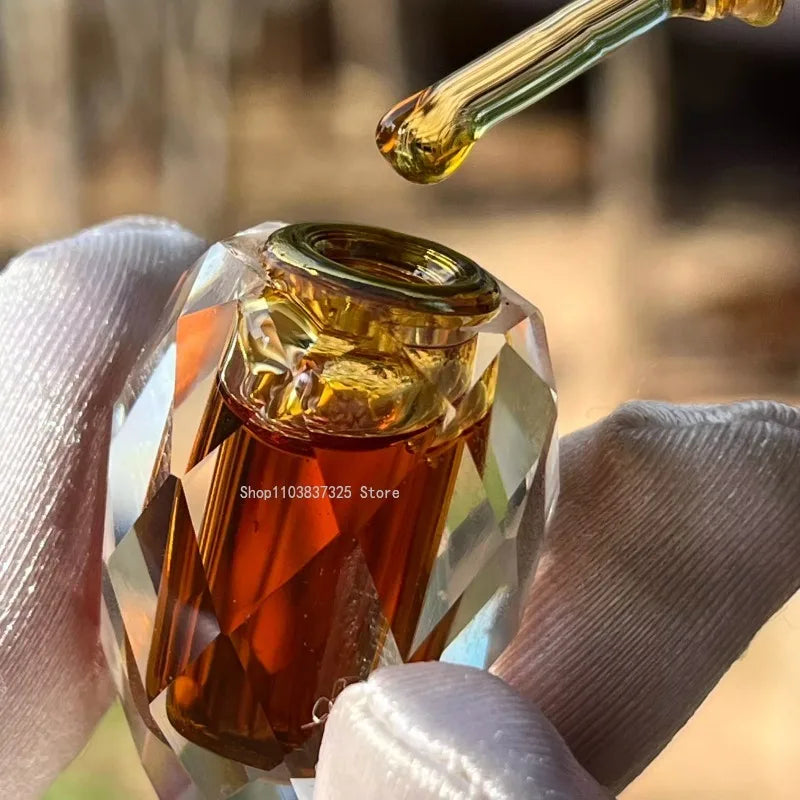 1.5g Natural Qinan Agarwood Essential Oil Crystal Pendant Indoor/office/car Sachet/Soothing Fragrance/long-lasting Aromatherapy