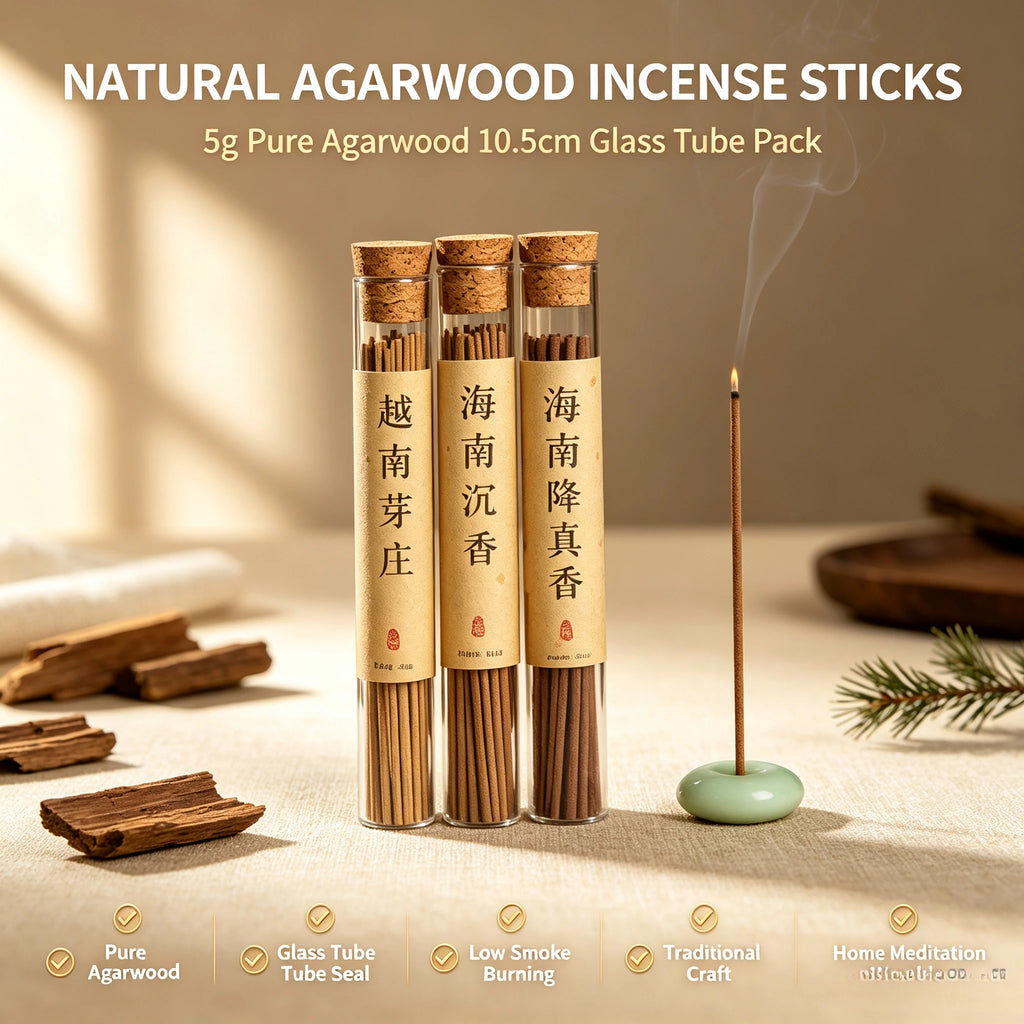 Customized Nha Trang Agarwood Natural Incense Pear Tent Incense Old Sandalwood for Home Yoga Studio Tea Indoor Use