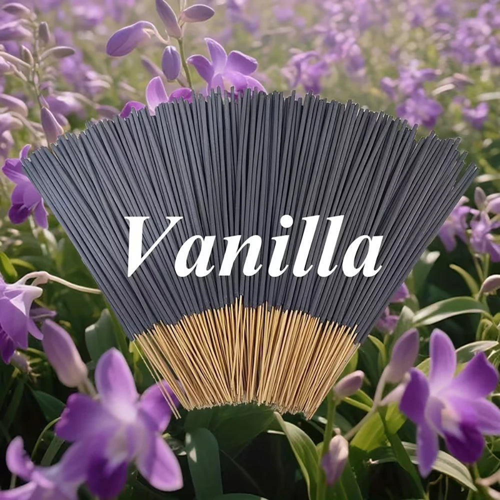 Vanilla Aromatherapy Stick, 22.0cm - Long-Lasting, Natural Wood Scent, Fragrance Suitable for Yoga, Meditation, Relaxation, and Sleep Aid - Perfect for Home Decor, Hotels, and Spas