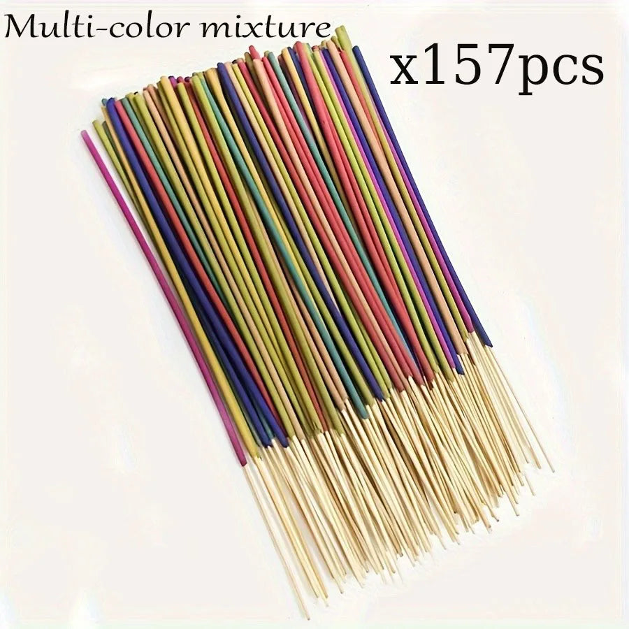 Wholesale Multi-Color Aromatherapy Sticks, White Sage, Lavender, Rose, Lemongrass and Jasmine Fragrance, Long-Lasting Home Decor