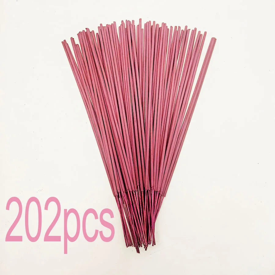 Natural Sweet Cherry Blossom Scented Sticks | Handmade Rolled Cherry Blossom Incense| 25.5cm | Lasting Floral Scent,