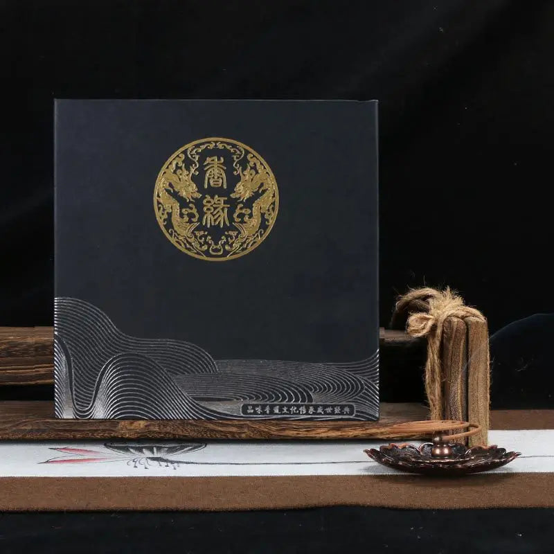 Natural Incense Gift Box Tea Room Gift Agarwood Old Mountain Sandalwood Hotel Household Incense High-end Gift Box Purifying Air