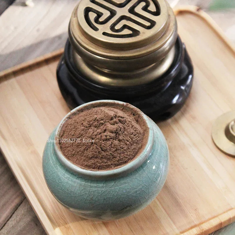 Vietnam Agarwood Powder Natural Raw Material Seal Incense Powder Home Indoor Manual Line/tray/tower Incense Making Material