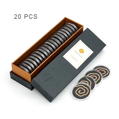 Natural Nha Trang Vietnam Agarwood Incense Aromatic Room Fragrance OUD Incense Coil  Better Meditation