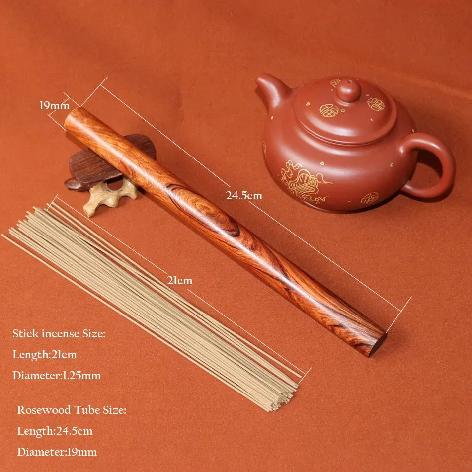 8g 42sticks Genuine Natural Vietnam Nha Trang oudh incense stick rosewood Tube packing oud incienso stong sweet & cool smell