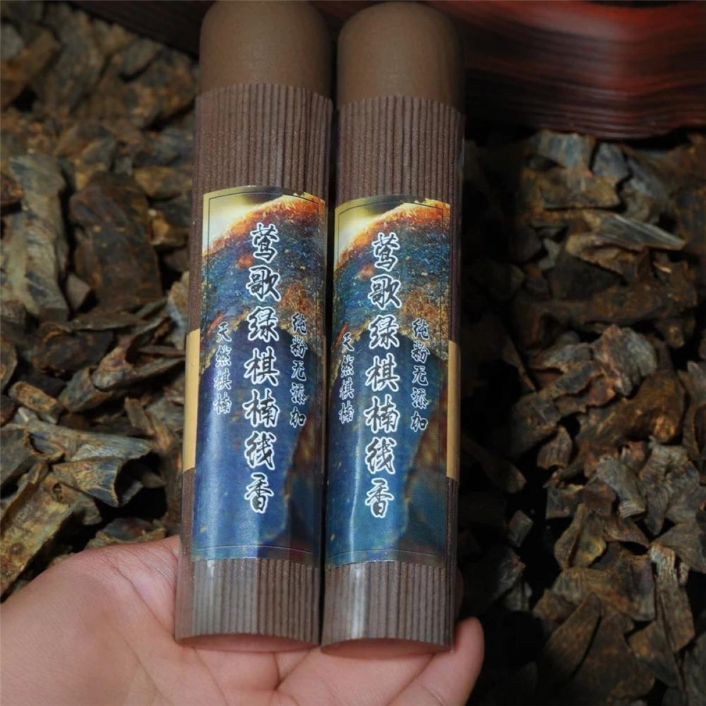 Natural Yingge Green Kyara Agarwood Incense Sticks, 100g, 300 Pcs