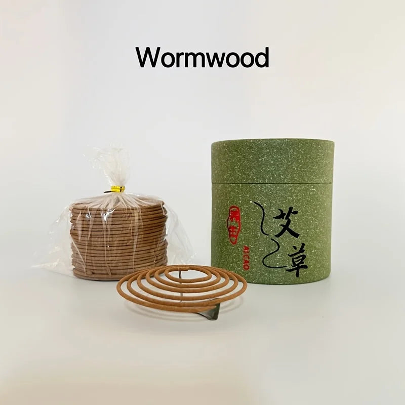 A Set of 24 Sandalwood Incense Sticks, Which Can Be Used to Make 48 Incense Tablets, Is Perfect for Purifying the Air and Eliminating Odors It Is an Ideal Choice for Home Cleaning, Meditation, Yoga, and Clearing Away Negative Energy, Suitable for Home and