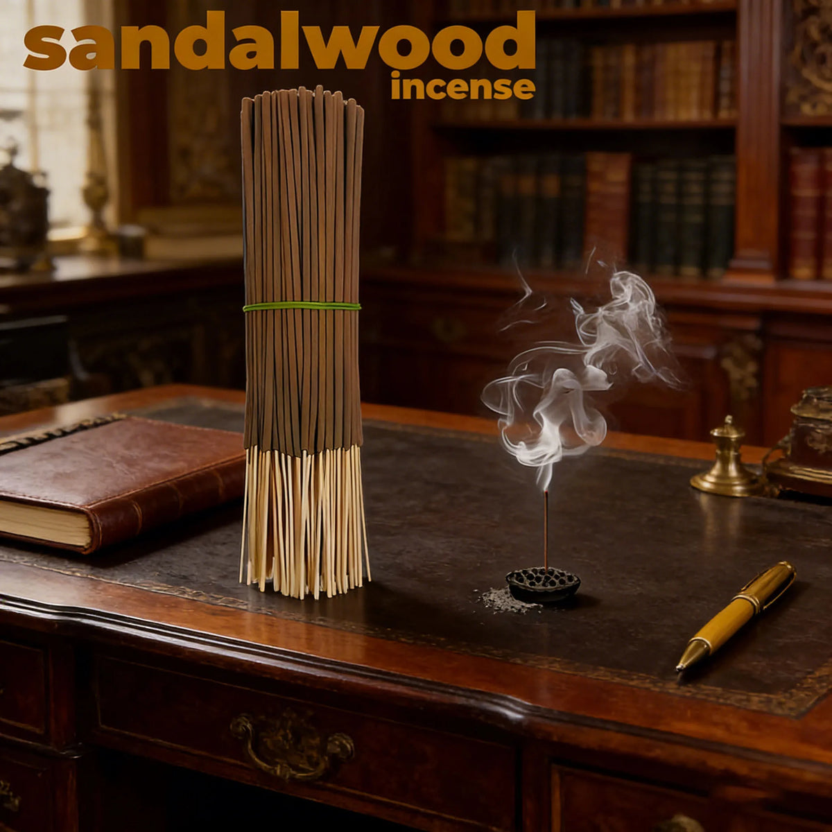 23/45/148/348Pcs Sandalwood Sticks Palo Santo Long-Lasting Fragrance Suitable for Yoga and Meditation Suitable for Outdoor Use Home Bedroom Kitchen Bathroom Courtyard Tea Room Office Hotel Etc. Suitable for Relaxing the Mind Relieving Stress Holiday Gifts