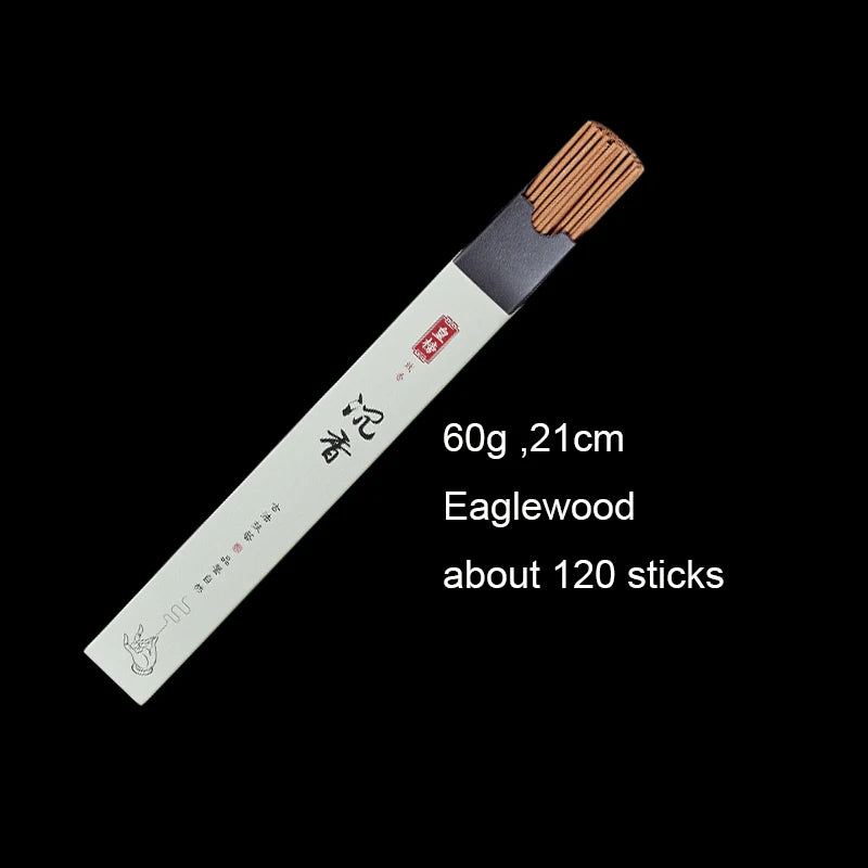 Natural 60g Laoshan Sandalwood Incense Sticks 21cm Home Scents Eaglewood Stick Incenses Wormwood Mosquito Prevention Fragrance