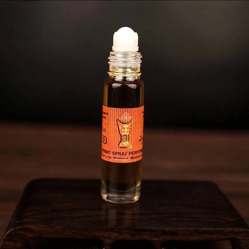 8ml / Bottle Indian Natural Sandalwood Essential Oil Perfume for Indoor Buddha Aromatherapy Soothing Spirit Lasting Fragrance