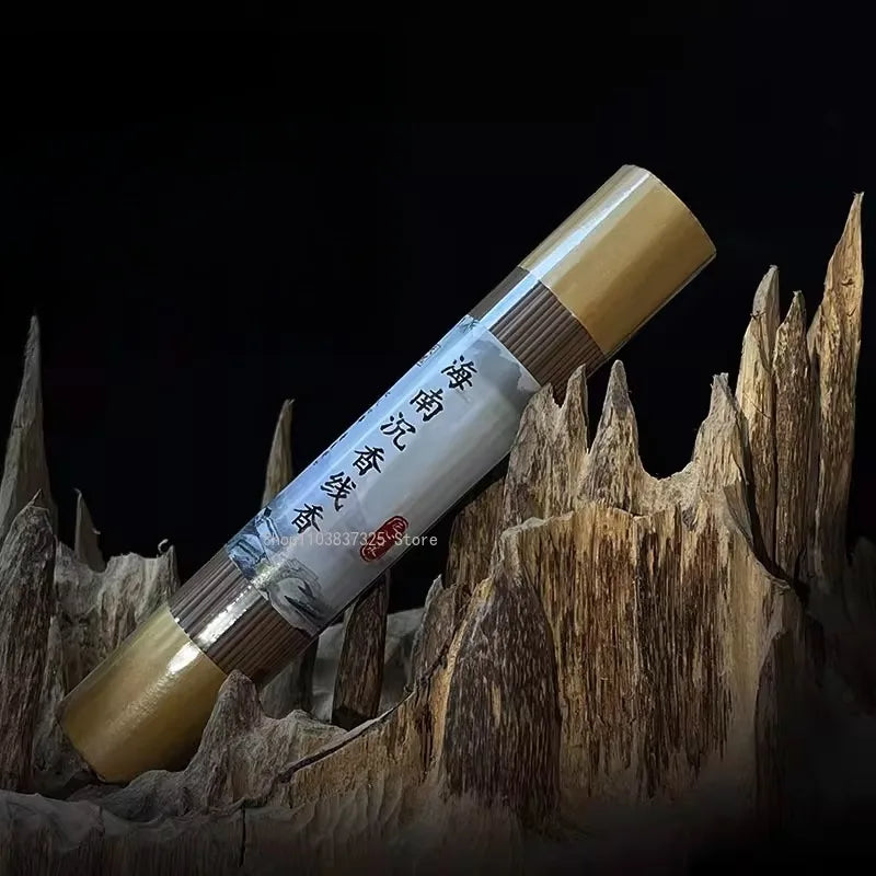 100g 8-star Hainan Agarwood Incense Stick Household Indoor/Office/Yoga Meditation/Soothing Help Sleep Aromatherapy  Joss Stick