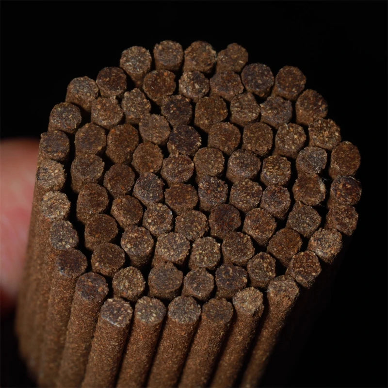 Hainan Tiger-striped Handmade Incense Sticks Agarwood Honey Fragrance Household Calming Mind Meditation Purify Air Incense Stick