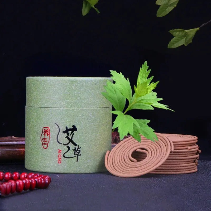20/40/48pcs Natural Sandal Incense Coils Outdoor Slow-Burning Spiral Coil Incense Poolside Patio Porch Deck Camping Hiking