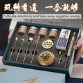13 Pcs Incense Gift Set, Copper Burner, Aromatherapy Diffuser, Meditation Yoga Relaxation, Home Decor Spiritual Gift Set