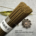 Premium Black Kyara Agarwood Incense Sticks, 21cm, 45 Min Burn