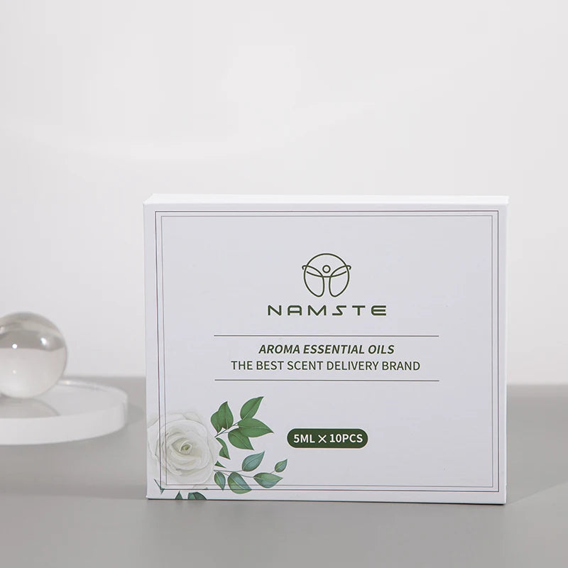 NAMSTE Essential Oil Samples 5ml x10 for Aromatherapy Diffuser