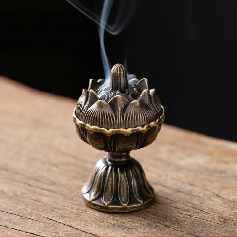 Natural Sandalwood Agarwood Incense Tablets Indoor Meditation Aromatherapy Mini Incense Burner Persistent Fragrance Sandalwood