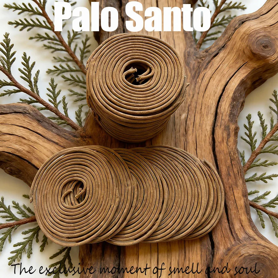 20/40/48/100/200pcs Preferred High-Quality Palosanto Incense Thread Coil - Long-Lasting Fragrance, Always Available at Home.