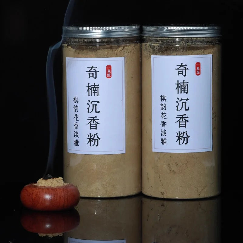 260g One-star Natural Qi Nan Agarwood Powder Household Indoor/car/electric Stove Incense/Sealed Handmade Materials Aromatherapy