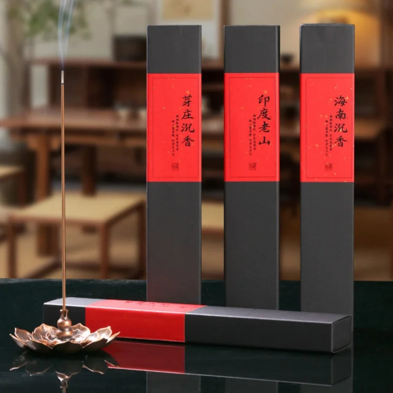 Thread Fragrance Nha Trang Agarwood Indian Old Mountain Sandalwood Agarwood 10g Set Thread Fragrance Gift Box Aromatherapy Gift