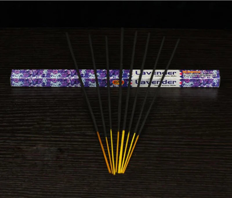 10 Box Authentic Indian Incense Sticks Premium Handmade Rose Sage Jasmine Lavender for Meditation Yoga Buddha Home Aromatherapy