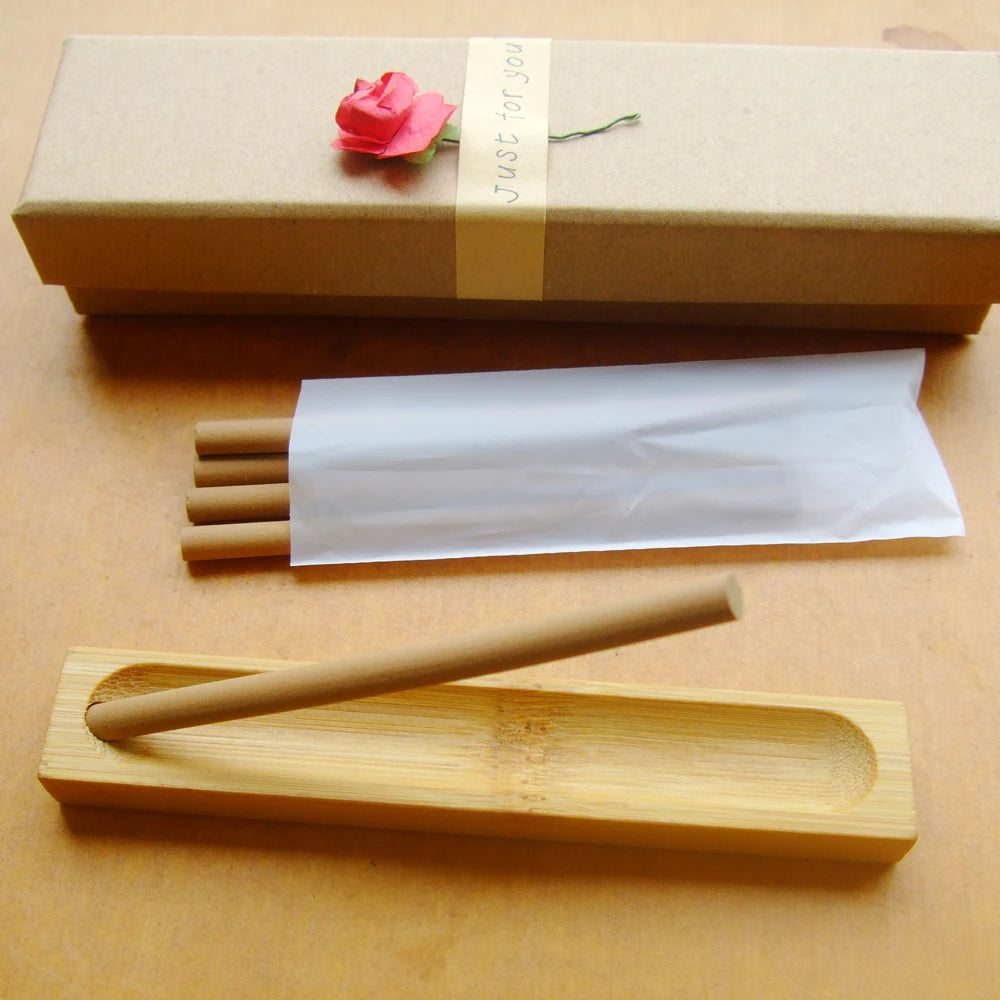 Natural Agarwood Incense Sticks 6mm 10.5cm for Meditation
